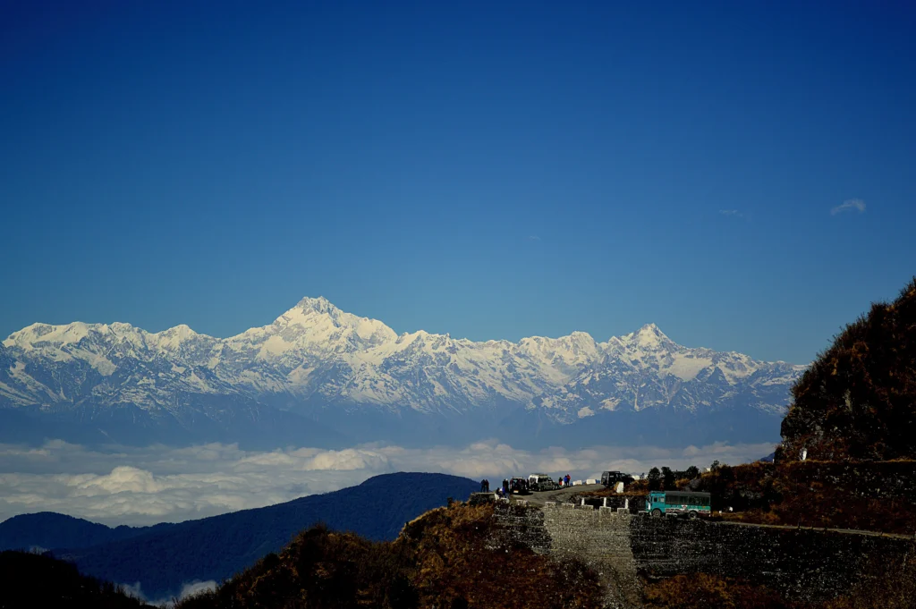 kanchenjunga seen from tambi viewpoint